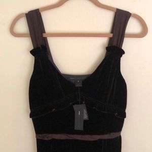 Marc by Marc Jacobs brown, velvet, size 6 dress.